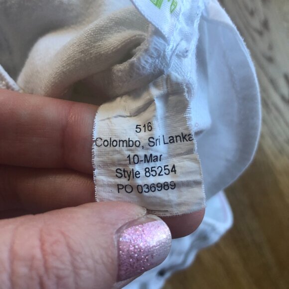 Lilly Pulitzer Aida White Denim Crop Jeans Size 0 - Picture 9 of 15